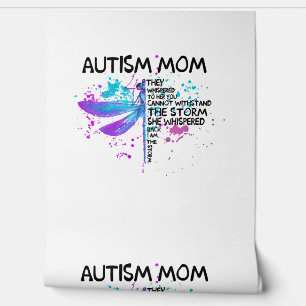 Autism Mom I Am The Storm Shirt, Dragonfly Shirt, Wallpaper