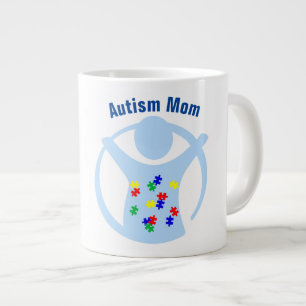 Autism Mom - Jumbo Mug