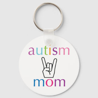 Autism Mom Keychain