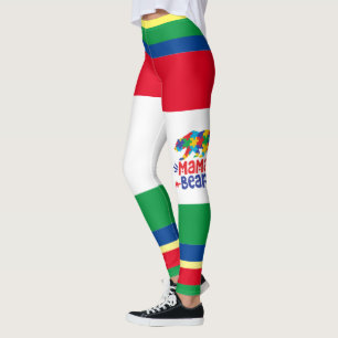 Autism Mom   - Leggings