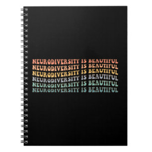 Autism mom Rainbow Neurodiversity is beautifulNeur Notebook