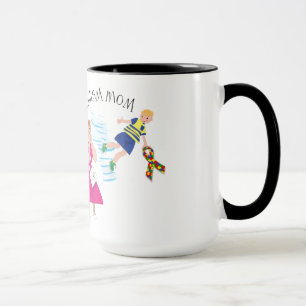 Autism Mom Ringer Mug