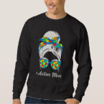 Autism Mom Sweatshirt<br><div class="desc">Autism Mom</div>