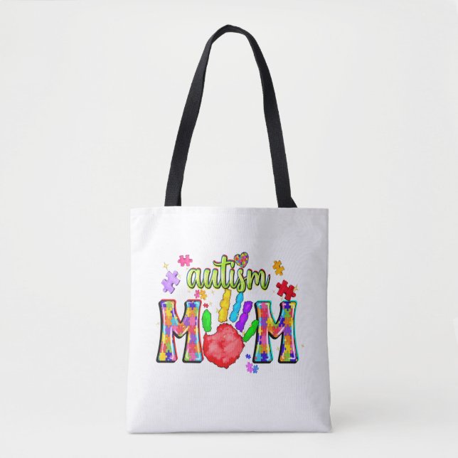 Autism Mom Tote Bag (Devant)