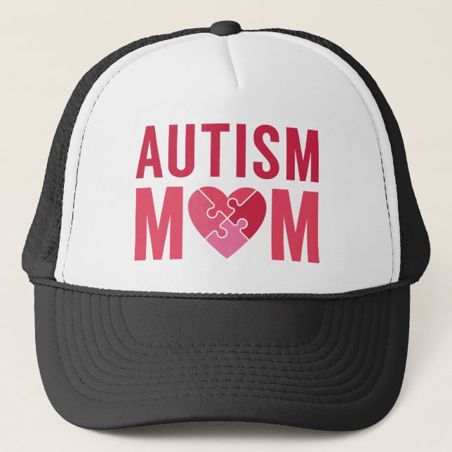 Autism Mom Trucker Hat (Front)