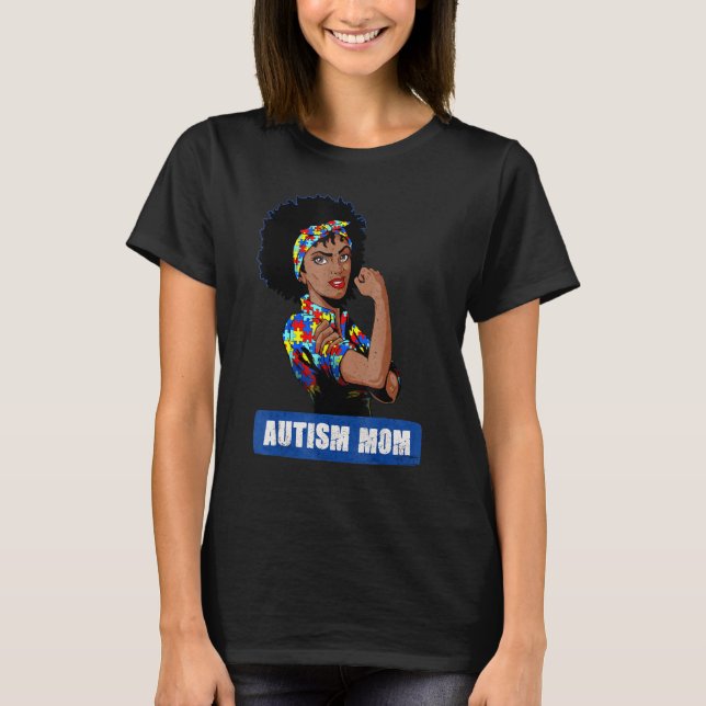 Autism Mom Unbreakable  Autism Awareness  1 T-Shirt (Front)