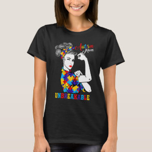 Autism Mom Unbreakable T Shirt Autism Awareness Gi