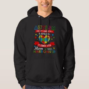 Autism Mom Womens Autism Awareness Mother Autistic Hoodie