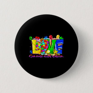 Autism Month World Autism Awareness Day 2025 8  2 Inch Round Button