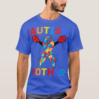 Autism Mother Awareness Month Autistic Support Mom T-Shirt