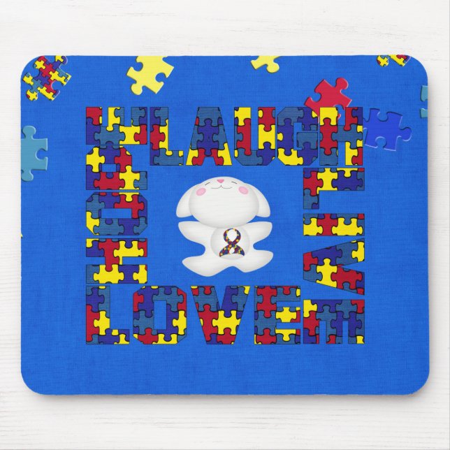 Autism Mouse Pad (Front)
