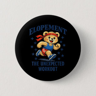 Autism Neurodiversity Bear Elopement The 2 Inch Round Button