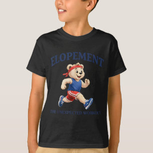 Autism neurodiversity bear elopement the unexpecte T-Shirt