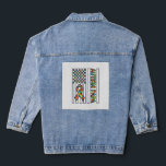Autism Papa Flag Ribbon Puzzle Piece Shirt Design_ Denim Jacket<br><div class="desc">Autism Papa Flag Ribbon Puzzle Piece Shirt Design_1</div>