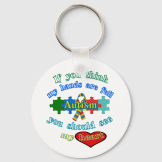 Autism Parent Keychain