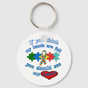 Autism Parent Keychain