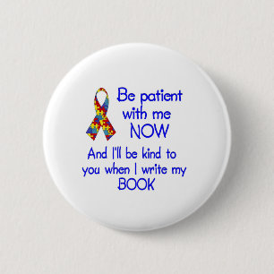 Autism Patience 2 Inch Round Button