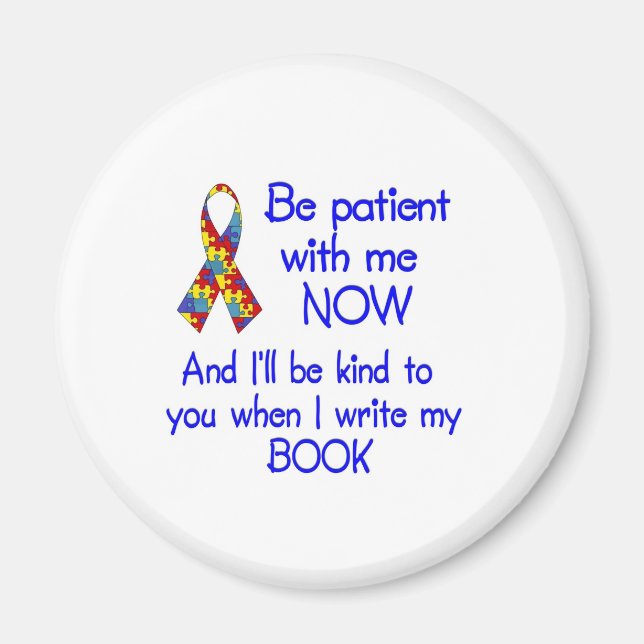 Autism Patience Magnet (Front)