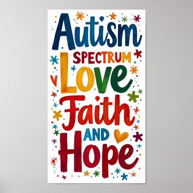 Autism Poster (Front)