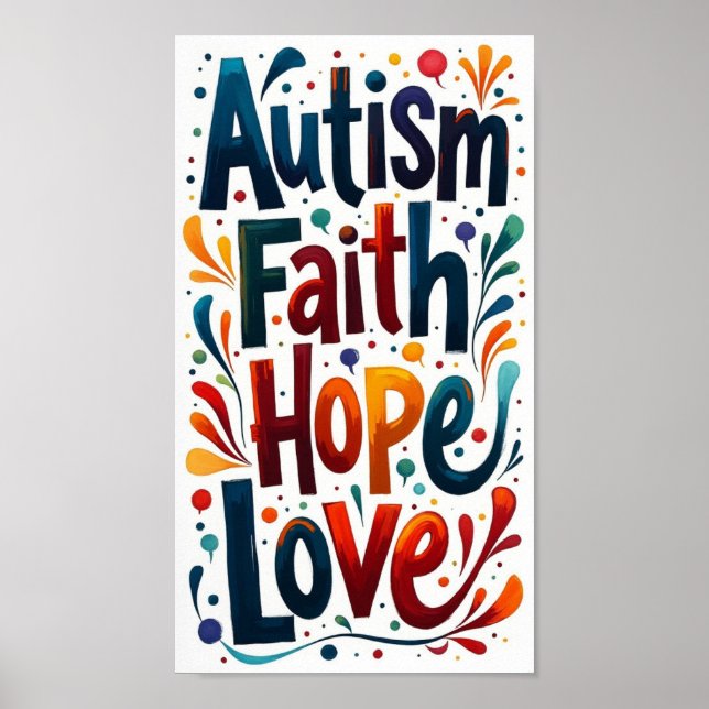 Autism Poster (Front)