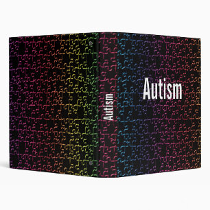 autism puzzel  binder template