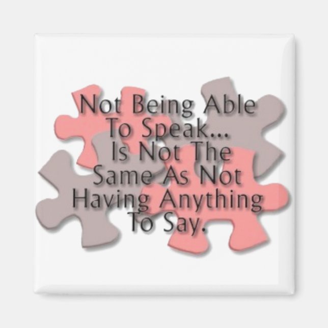 "Autism Puzzle" Magnet (Front)