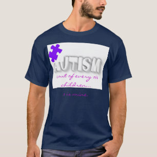 Autism Puzzle Piece for parent script T-Shirt