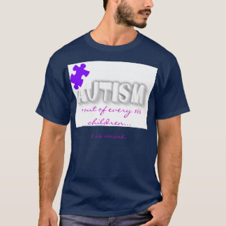 Autism  Puzzle Piece for parent script  T-Shirt