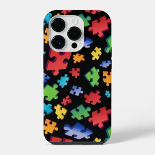 Autism Puzzle Pieces iPhone 14 Pro Case