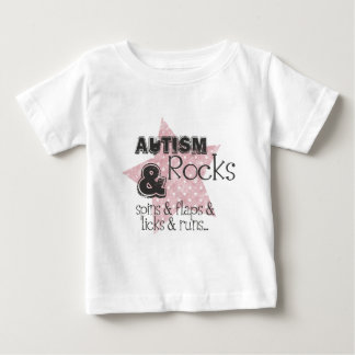 autism rocks baby T-Shirt