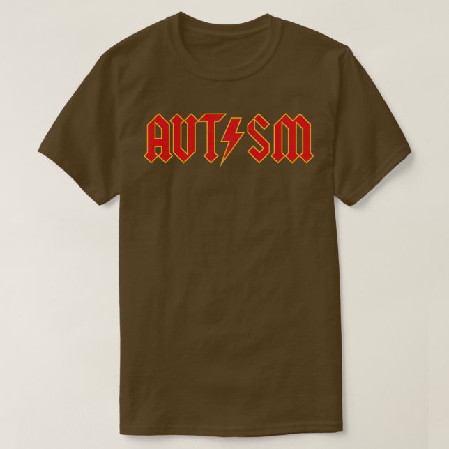 Autism Rockstar T-Shirt (Design Front)
