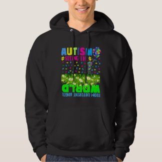 Autism Seeing The World From Diffrent Angel Hoodie