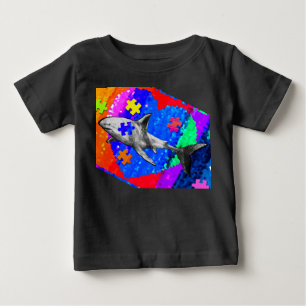 Autism Shark Baby T-Shirt