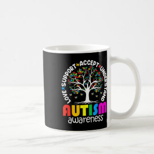 Autism Shirt Love Accept Support Autistic Autism A Coffee Mug