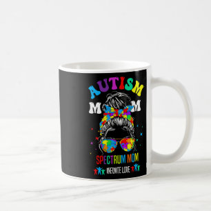 Autism Spectrum Mom Infinite Love Autism Awareness Coffee Mug