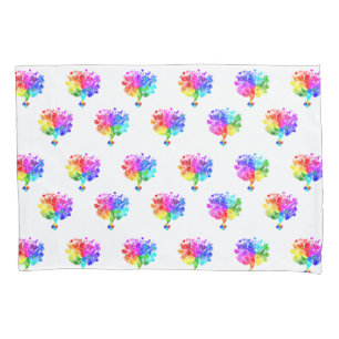 Autism Spectrum Trees Pillowcase
