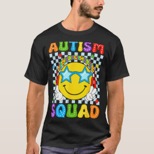 Autism squad funny puzzle autism awareness men T-Shirt