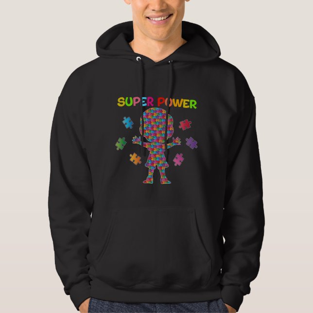 Autism, Super Power   Hoodie (Front)