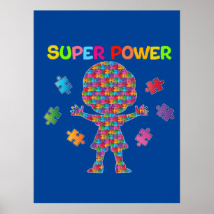 Autism, Super Power Poster