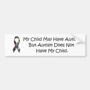 Autism Support Bumper Sticker