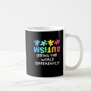 Autism Support Seeing the World Differently Coffee Mug
