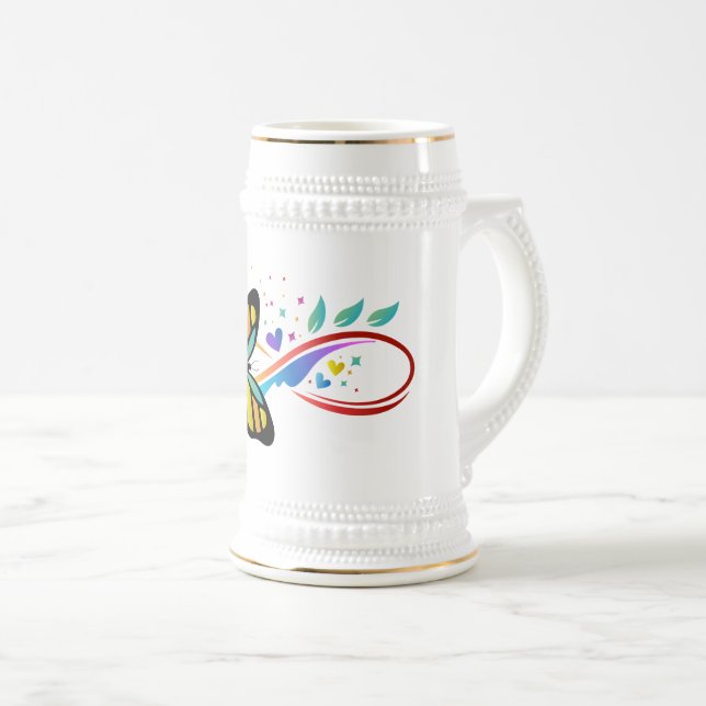 Autism Symbol  Gift Mug (Front Right)