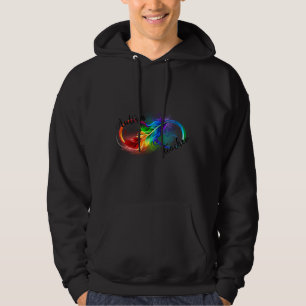 Autism Teacher Autism Rainbow Infinity Symbol Asd  Hoodie