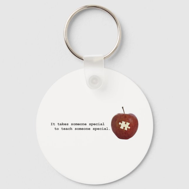 Autism Teacher Keychain (Front)