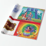 Autism: The Happy Kingdom Wrapping Paper<br><div class="desc">Bring greater joy to your household by wrapping all presents with this custom made,  unique wrapping paper. Every family,  autism or not,  will welcome the joy of this incredible family in their household.</div>