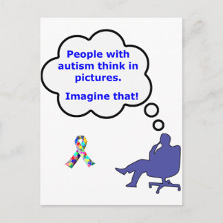 Autism/Think in Pictures Postcard