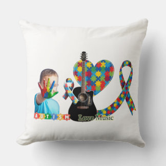 Autism Throw Pillow