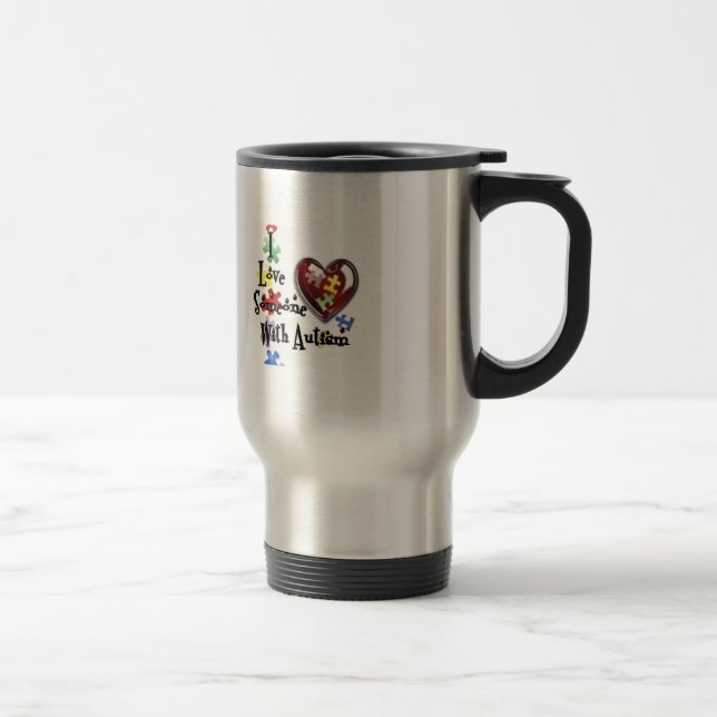 Autism Travel Mug (Right)