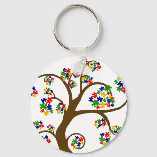 Autism Tree of Life Keychain