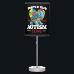 Autism Turtle Autistic Puzzle Autism Awareness Table Lamp<br><div class="desc">Autism Turtle Autistic Puzzle Autism Awareness</div>